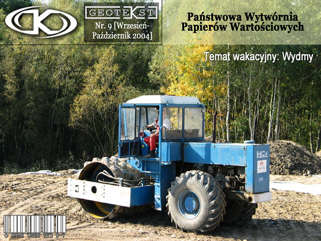 Na okładce: zagęszczanie gruntów nasypowych na budowie przy ulicy Jagielskiej w Warszawie