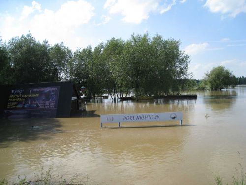 Fot. 1 . Powódz w Kazimierzu Dolnym